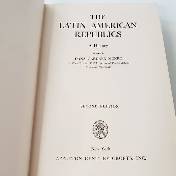 1950s The Latin American Republics A History by Dana Gardner Munro 2nd Edition - Picture 9 of 13